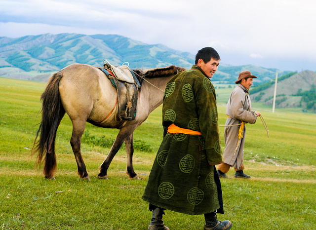 mongolian nomads